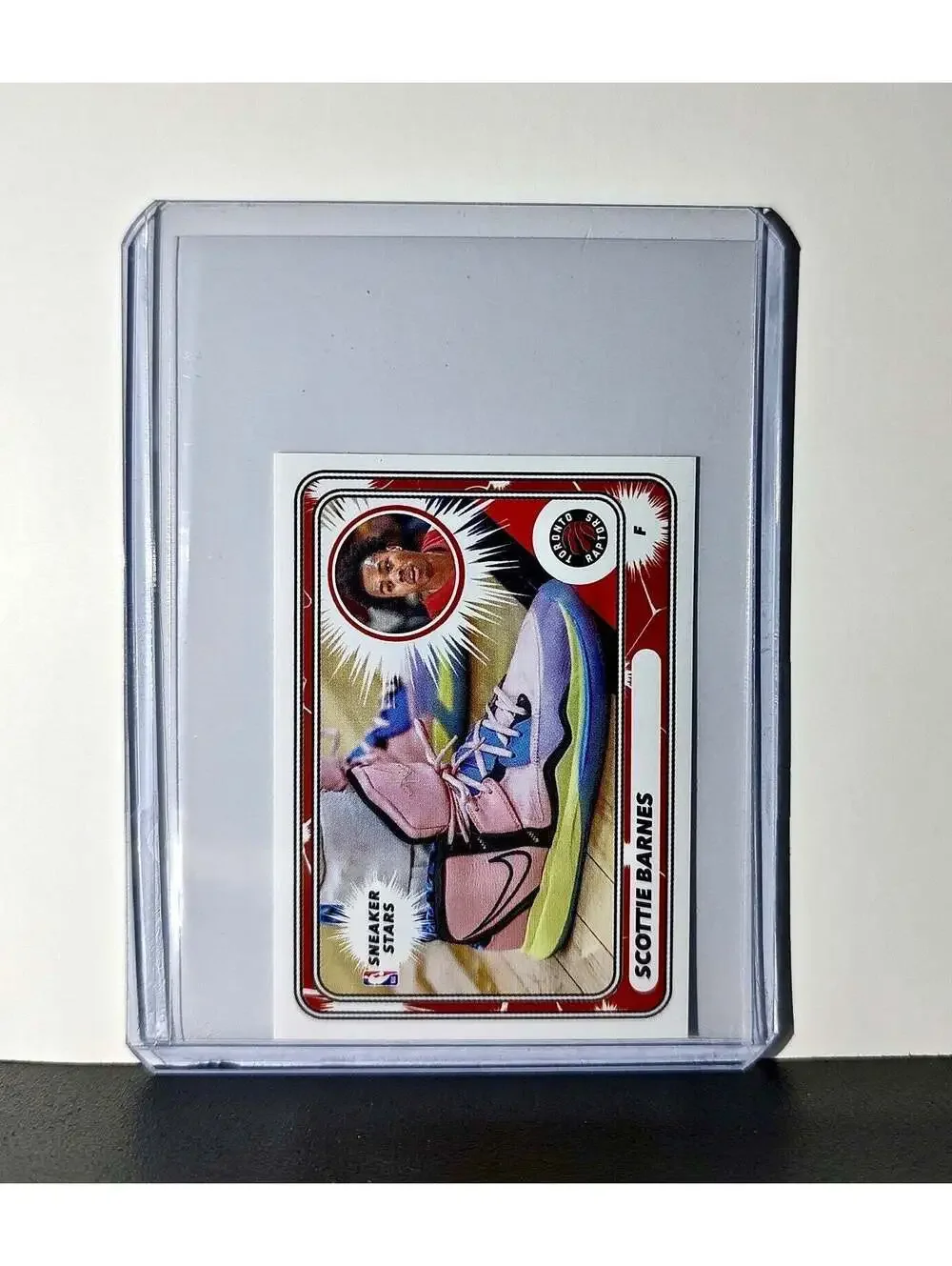 Scottie Barnes Sneaker Stars 2024-25 Panini NBA #43 Sticker Card Toronto Raptors